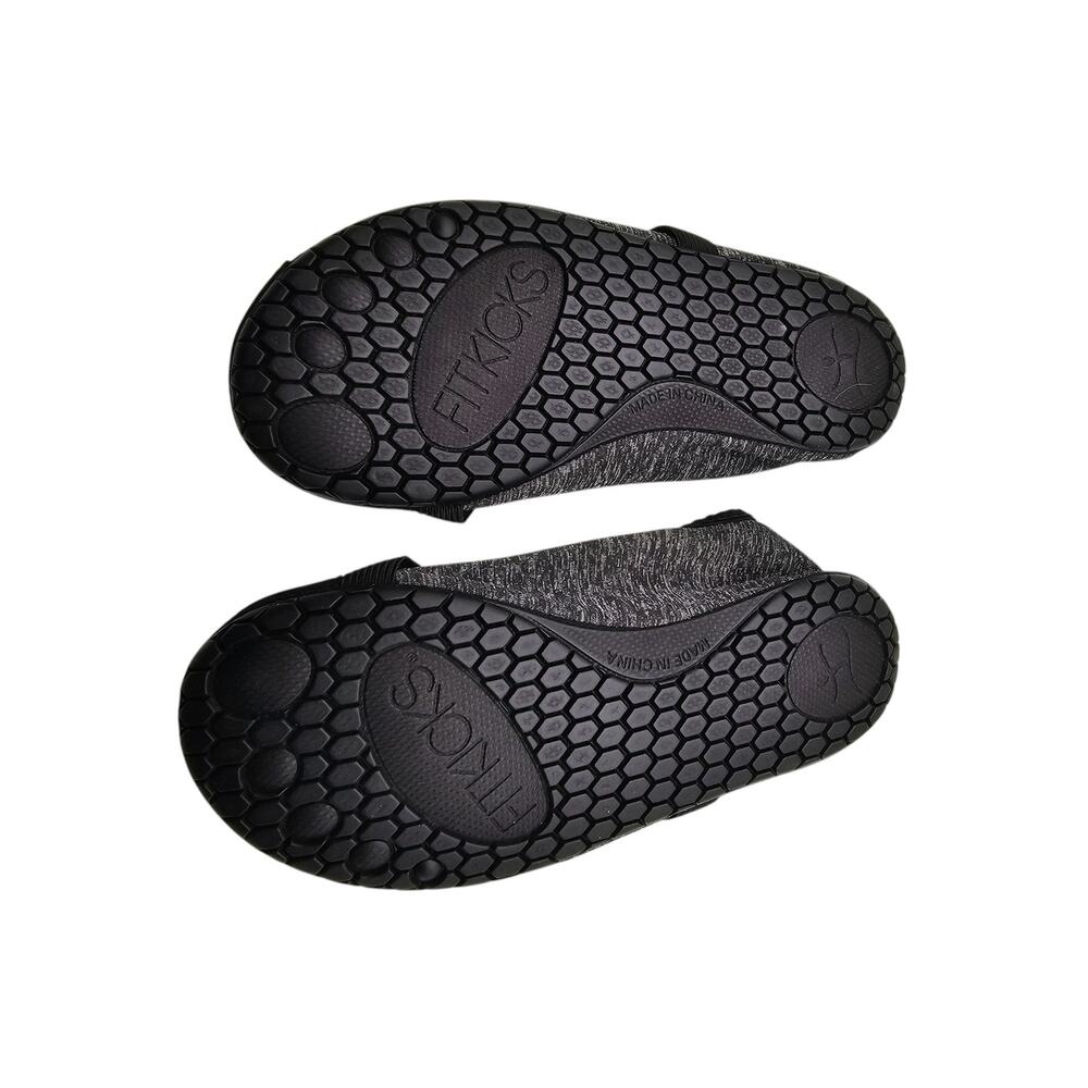 Women's FITKICKS Live Well 3 Water Shoes Sz M Gray Black - Picture 3 of 4